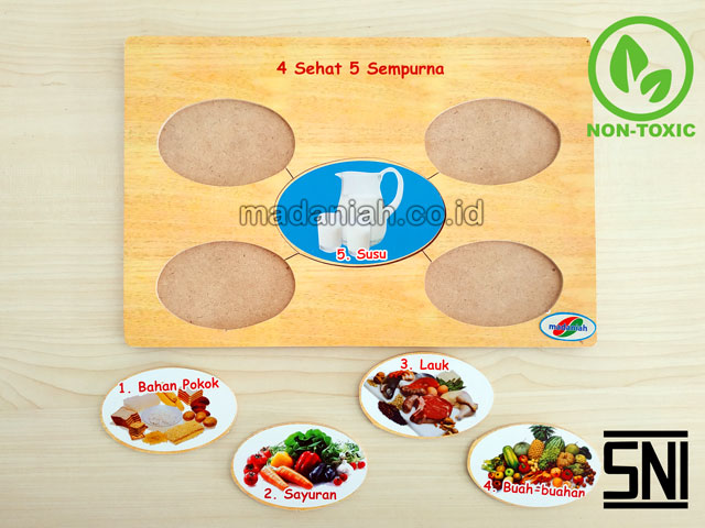 Distributor Puzzle Kayu 4 Sehat 5 Sempurna Papua