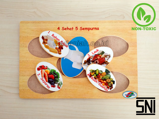 Distributor Puzzle Kayu 4 Sehat 5 Sempurna Sulawesi Utara