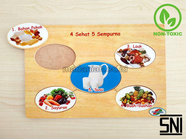 Distributor Puzzle Kayu 4 Sehat 5 Sempurna Yogyakarta
