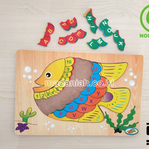 Distributor Puzzle Kayu Abjad Dan Angka Ikan Bengkulu