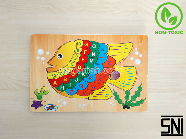 Distributor Puzzle Kayu Abjad Dan Angka Ikan Sulawesi Tengah