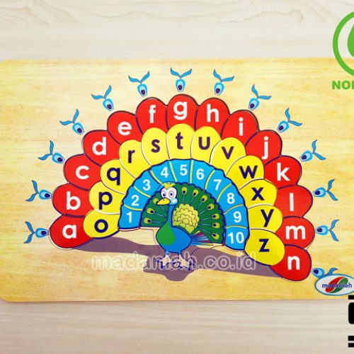 Distributor Puzzle Kayu Abjad Dan Angka Merak Aceh