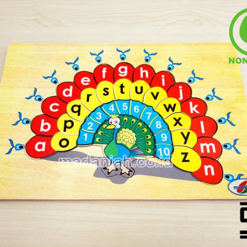 Distributor Puzzle Kayu Abjad Dan Angka Merak Kalimantan Timur