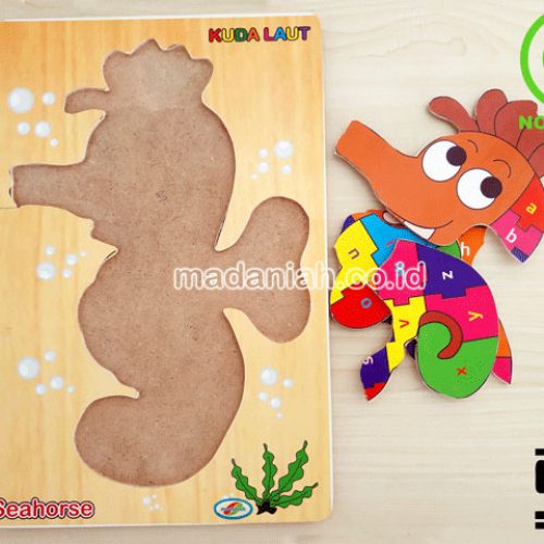 Distributor Puzzle Kayu Abjad Kuda Laut Kalimantan Tengah