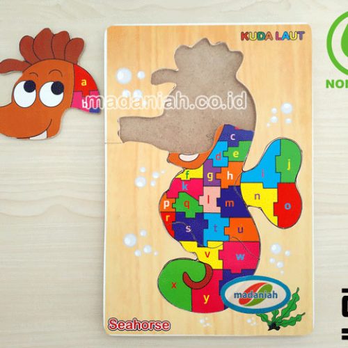 Distributor Puzzle Kayu Abjad Kuda Laut Sumatera Barat