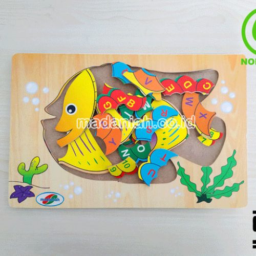 Distributor Puzzle Kayu Abjda Dan Angka Ikan Kalimantan Selatan