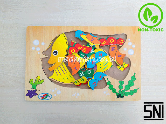 Distributor Puzzle Kayu Abjda Dan Angka Ikan Kalimantan Selatan