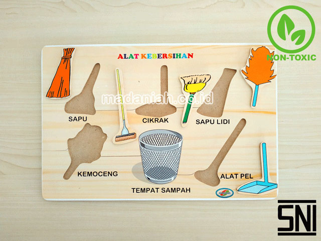Distributor Puzzle Kayu Alat Kebersihan Kalimantan Barat