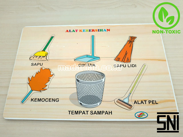 Distributor Puzzle Kayu Alat Kebersihan Lampung