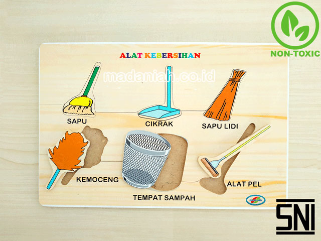 Distributor Puzzle Kayu Alat Kebersihan Papua Barat