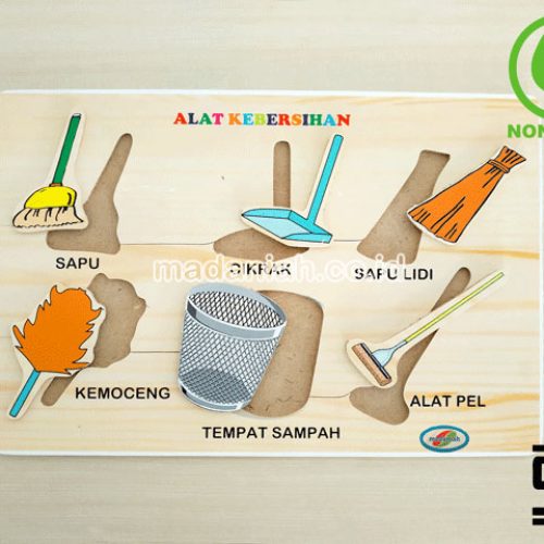 Distributor Puzzle Kayu Alat Kebersihan Riau