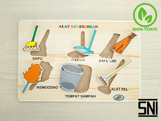 Distributor Puzzle Kayu Alat Kebersihan Sulawesi Barat