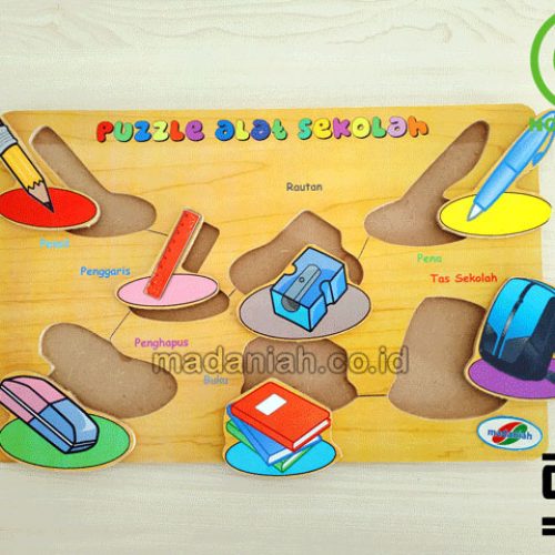 Distributor Puzzle Kayu Alat Sekolah Stiker Jawa Tengah