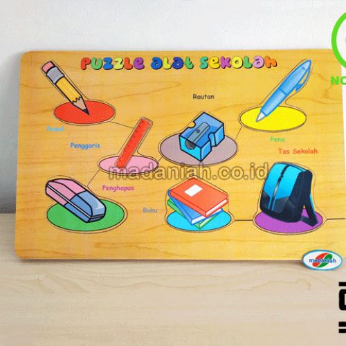 Distributor Puzzle Kayu Alat Sekolah Stiker Kepulauan Bangka Belitung