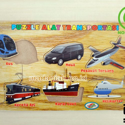 Distributor Puzzle Kayu Alat Transportasi Isi 8 Sulawesi Tengah