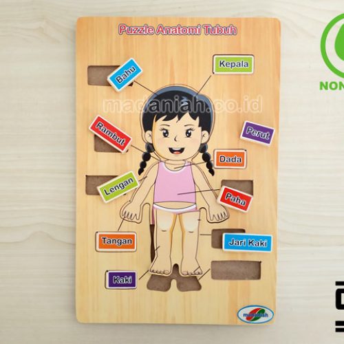 Distributor Puzzle Kayu Anatomi Tubuh Sulawesi Utara