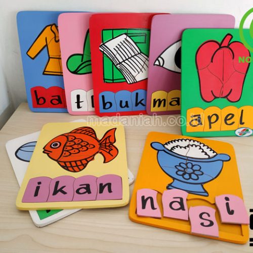 Distributor Puzzle Kayu Baca Campur Isi 5 Lampung