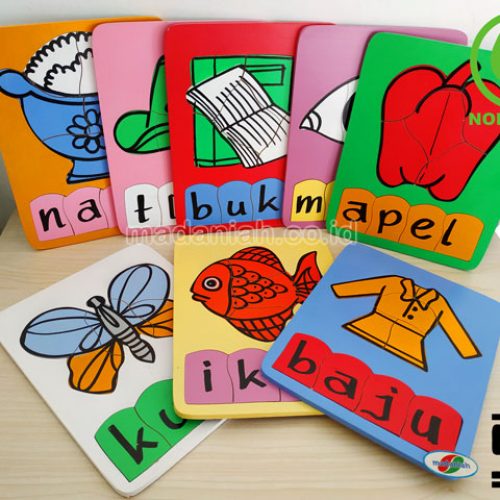 Distributor Puzzle Kayu Baca Campur Isi 5 Papua Barat