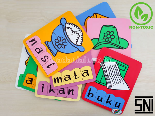 Distributor Puzzle Kayu Baca Campur Isi 5 Sulawesi Selatan