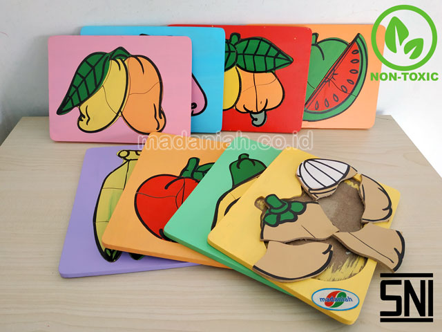 Distributor Puzzle Kayu Buah Isi 8 Kepulauan Riau