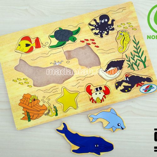 Distributor Puzzle Kayu Hewan Laut Sumatera Barat