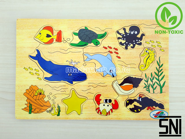 Distributor Puzzle Kayu Hewan Laut Yogyakarta