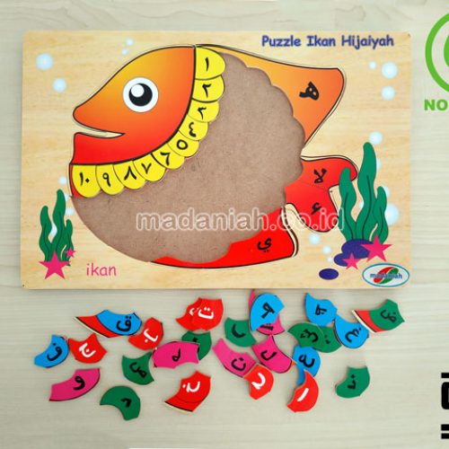 Distributor Puzzle Kayu Hijaiiyah Ikan Aceh