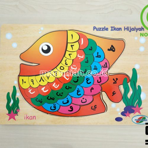 Distributor Puzzle Kayu Hijaiiyah Ikan Sulawesi Barat