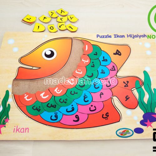 Distributor Puzzle Kayu Hijaiyyah Ikan Sumatera Utara