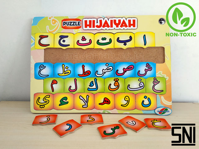 Distributor Puzzle Kayu Hijaiyyah Stiker Sulawesi Tenggara