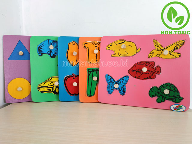 Distributor Puzzle Kayu Jiplak 5 Tema Bengkulu