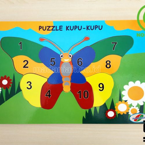 Distributor Puzzle Kayu Kupu-Kupu Angka Papua Distributor Puzzle Kayu Kupu-Kupu Angka Papua