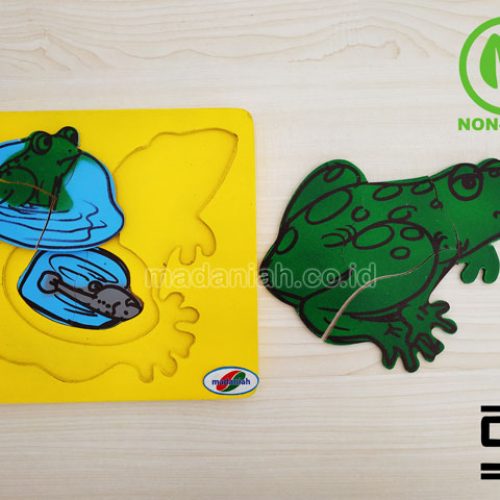 Distributor Puzzle Kayu Metamorfosa Katak Papua Barat