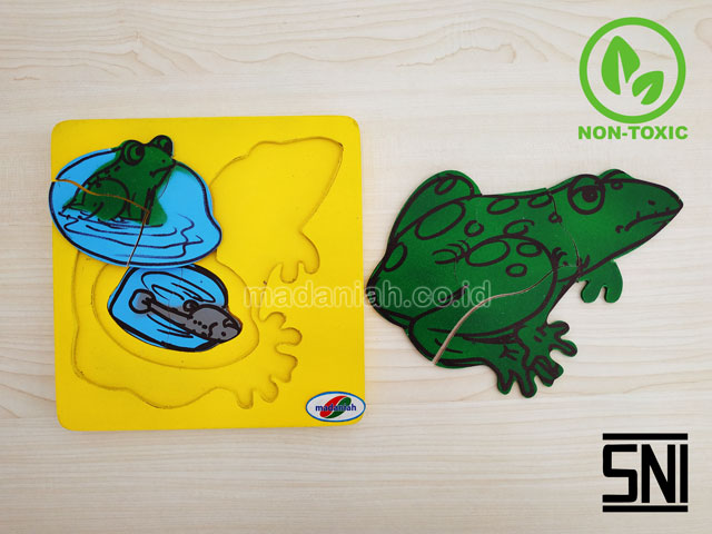 Distributor Puzzle Kayu Metamorfosa Katak Sulawesi Utara