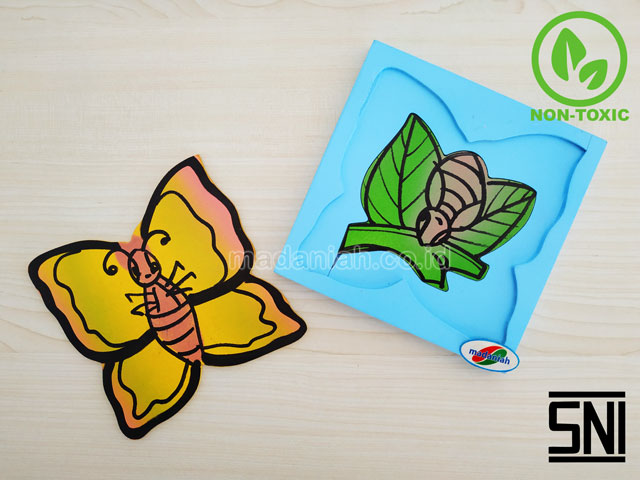 Distributor Puzzle Kayu Metamorfosa Kupu-Kupu Banten