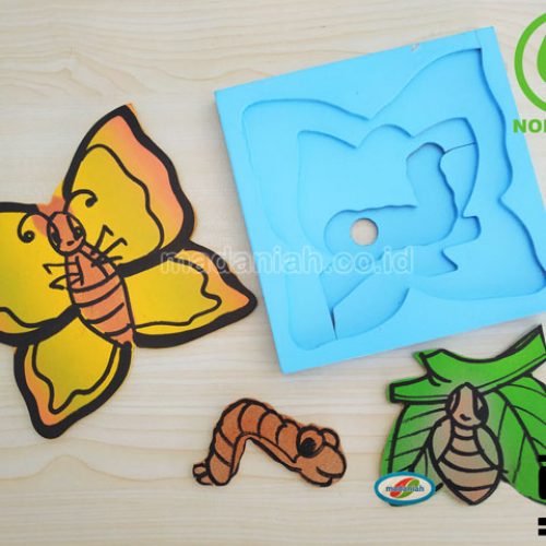 Distributor Puzzle Kayu Metamorfosa Kupu-Kupu Jambi