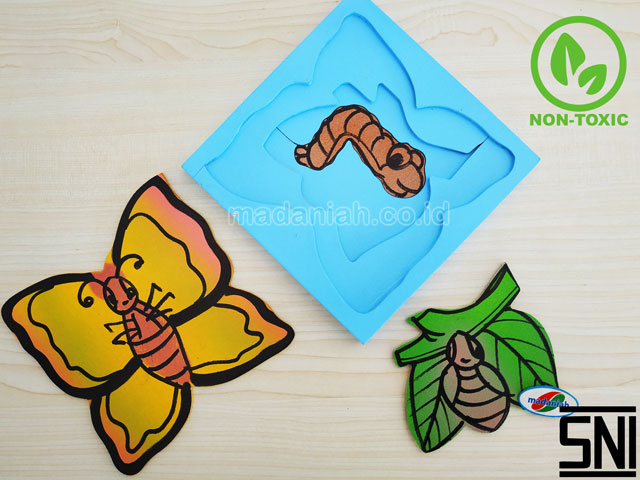 Distributor Puzzle Kayu Metamorfosa Kupu-kupu Jawa Timur