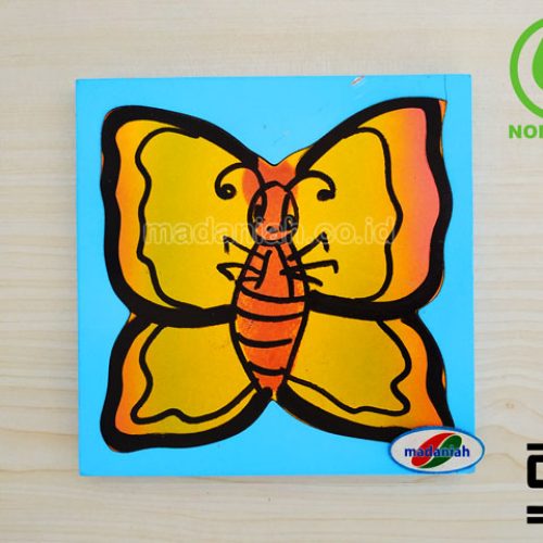 Distributor Puzzle Kayu Metamorfosa Kupu-kupu Maluku Utara