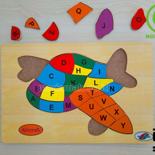 Distributor Puzzle Kayu Pesawat Abjad Kalimantan Utara