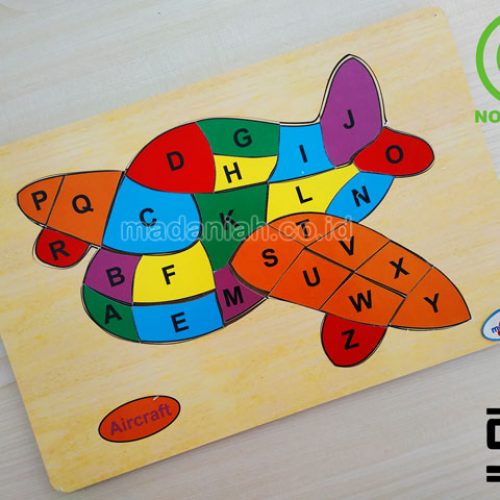 Distributor Puzzle Kayu Pesawat Abjad Sulawesi Barat