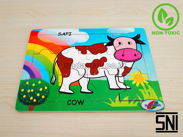 Distributor Puzzle Kayu Sapi Stiker Aceh