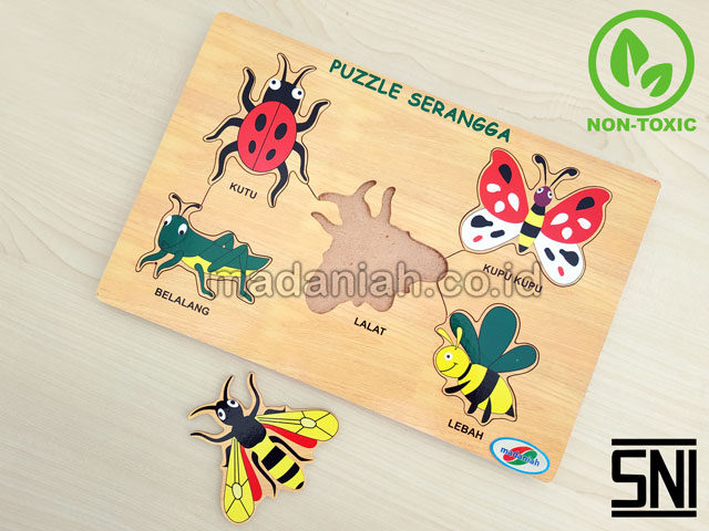 Distributor Puzzle Kayu Serangga Sulawesi Tengah