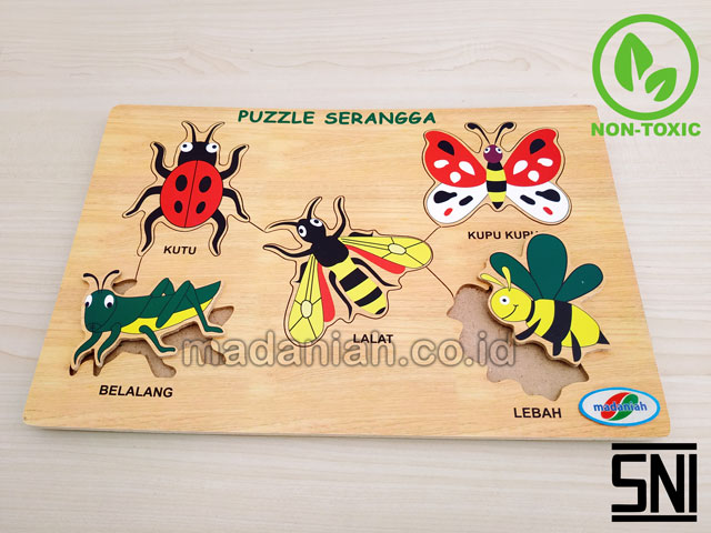 Distributor Puzzle Kayu Serangga Sulawesi Tenggara