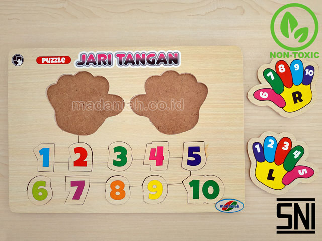 Distributor Puzzle Kayu Telapak Tangan Dan Angka Aceh
