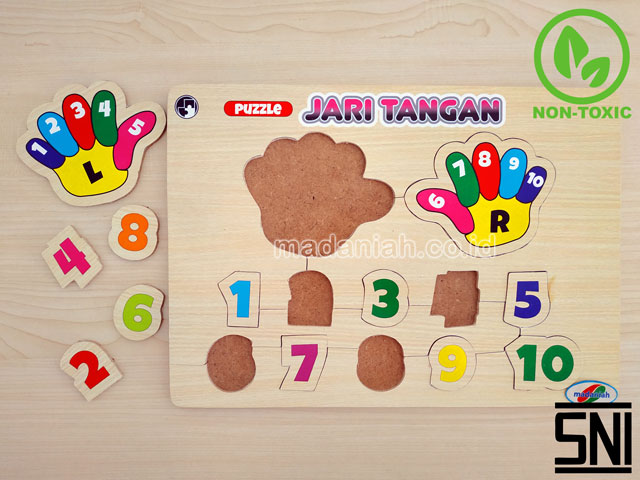 Distributor Puzzle Kayu Telapak Tangan Dan Angka Nusa Tenggara Barat