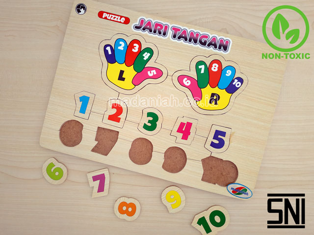 Distributor Puzzle Kayu Telapak Tangan Dan Angka Nusa Tenggara Timur