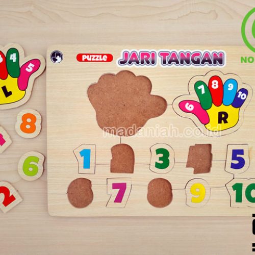 Distributor Puzzle Kayu Telapak Tangan Dan Angka Papua