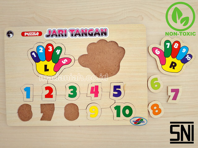 Distributor Puzzle Kayu Telapak Tangan Dan Angka Yogyakarta