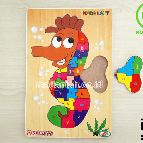 Distributor Puzzle Kayu Abjad Kuda Laut Nusa Tenggara Timur