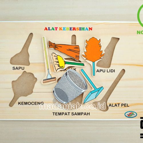 Distributor Puzzle Kayu Alat Kebersihan Papua